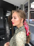 Классические красные губы
