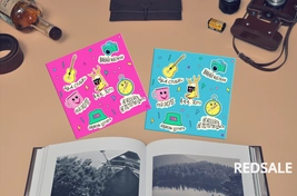 Стикеры для вайбера или телеграм.
Работа выполнялась в adobeillustrator