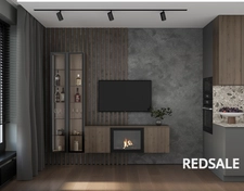 Для визуализации интерьера гостинной в программе 3Ds Max с использованием Corona Render были созданы модели мебели, аксессуаров и элементов декора.