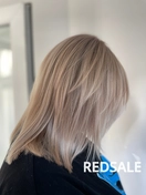 Сложная техника Аиртач с тонировкой в теплых оттенках.