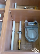 Врезка газового счётчика