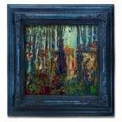 Синий лес