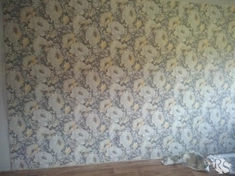 Поклейка обоев флизелиновых 