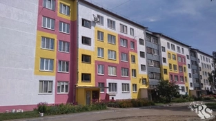 Покраска и помывка пятиэтажного дома