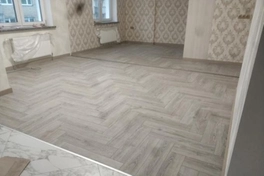 Укладка ламината ёлочкой