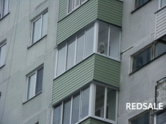 Установка легких алюминиевых конструкций