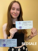 Моя выпускница 2023 года по истории Беларуси - Галыгина Ариша- на ЦТ получила 78%. Аришка очень рада !!!