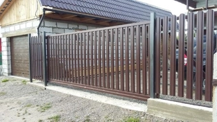 Евроштакетник односторонний