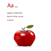 Страница моей книжки English Alphabet . Издана тиражом. 
