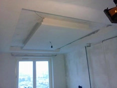 Монтаж потолков из гипсокартона 11