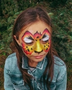 Аквагрим на празднике Wargaming Fest 2019