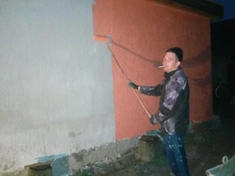 Покраска дома 