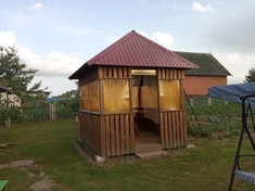 Беседки из массива любой сложности