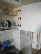 Укрепление дверки и замена завеса