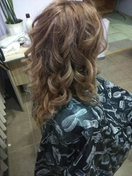 Калифорнийское мелирование + тонирование