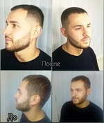 Стрижка бороды и усов 1