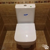 Установка унитаза