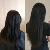 Капсульное наращивание волос 6
