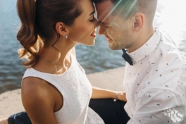 Свадебная фотосессия жениха и невесты