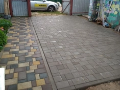 Укладка тротуарной плитки 4