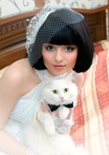 Невеста с котиком