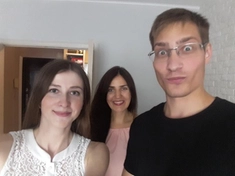 Мои талантливые студенты: Виктория-инженер программист, Григорий-мед. представитель. 