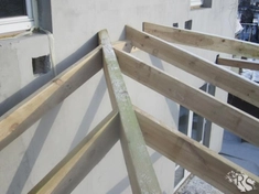 Стропильные ноги сечением 200*50