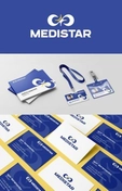 Дизайн логотипа для производителя медоборудования MEDISTAR