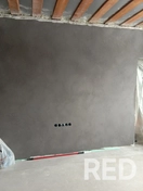 Нанесение микроцемента. Создание стены под бетон.