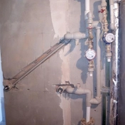 Врезка водосчётчиков