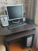 Сборка компьютерного стола, подключение компьютера - 15 руб.