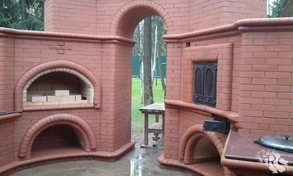 Барбекю, комплексная кладка