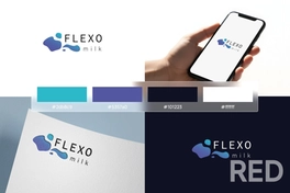 Логотип для крупного производителя гибкой упаковки для широкого спектра продукции, с основным акцентом на упаковку для молочной продукции.