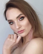 Рельефная техника, макияж для фотосессии