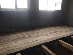 Укладка чернового пола 1