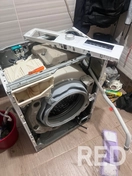 Был произведен ремонт стиральной машины.
Промыта вся линия слива. Обнаружено много подводных камней.