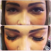 Наращивание ресниц 2D