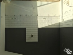 Укладка плитки фартук