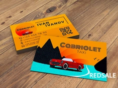 Создание визитки в стиле ретро.
Работа выполнялась в adobeillustrator.