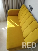 Было выполнено химчистка дивана, профессиональным моющим пылесосом Kerher Puzzi 8/1, немецкая химия CarpetPro RM764 OA, время химчистки 1ч.30мин.