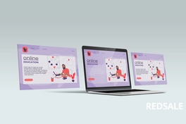 Иллюстрация landing page.
Работа выполнялась в Adobeillustrator.