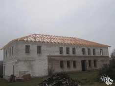 Стропильная система вальмовой кровли