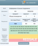 Результат подготовки к ЦТ по обществоведению.