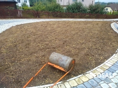 газон посевной подготовка выравнивание подсыпка под посев